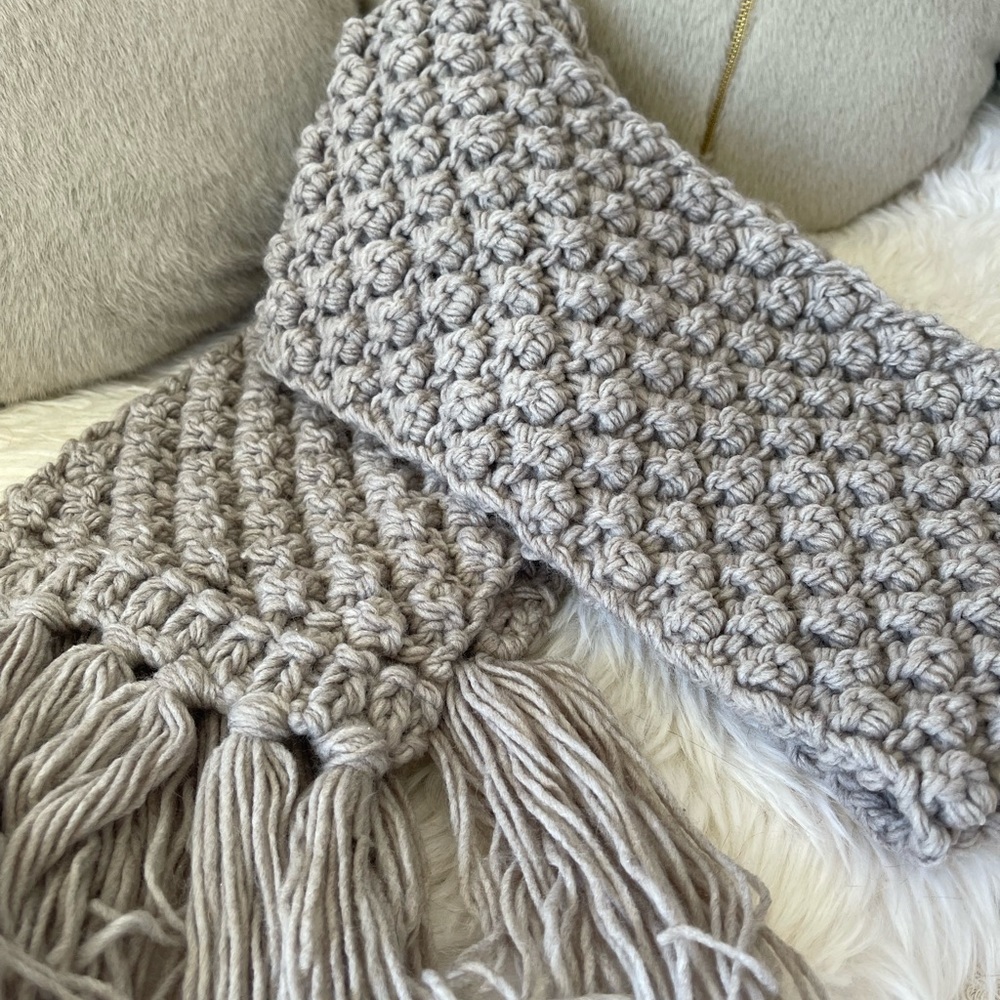 Lulus Scarf Grey